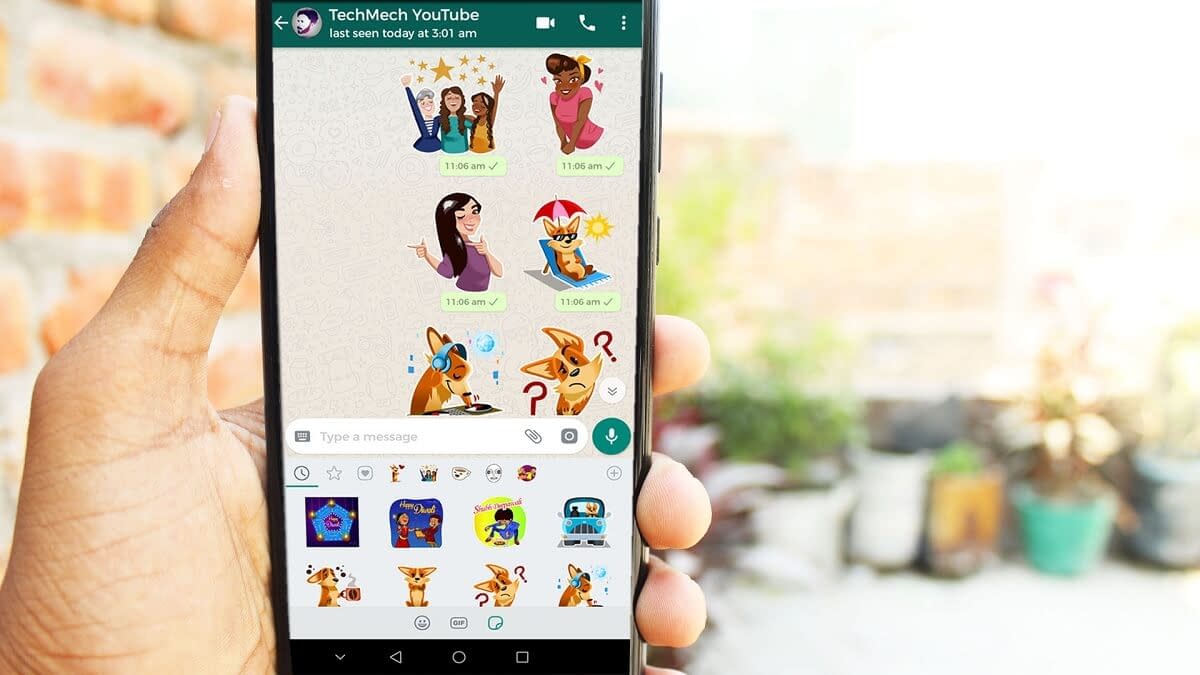How to Use WhatsApp Stickers - Latest WhatsApp features