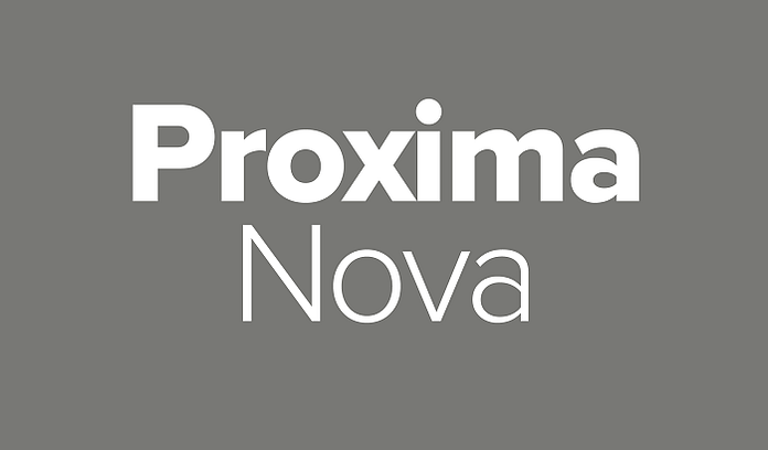 proxima nova font family free download